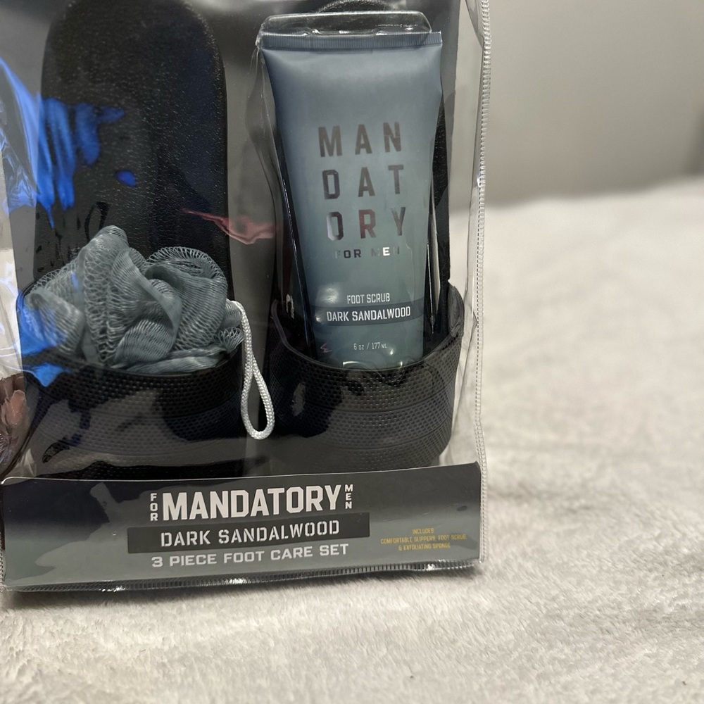 3piece foot care set for men new never been open